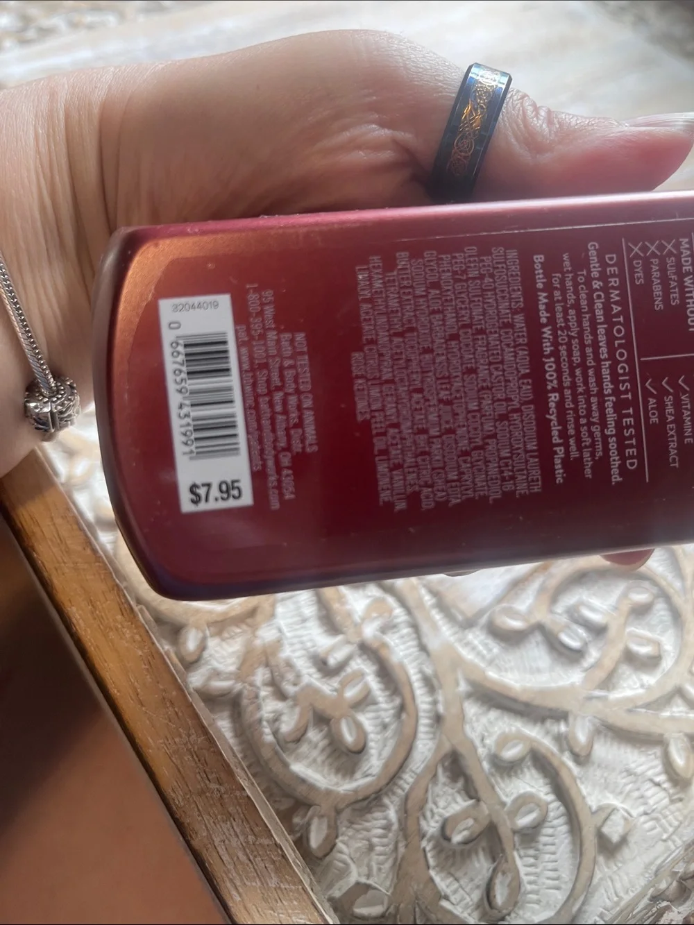 Bath & Body Works Covered in Roses Foaming Hand Soap - Deep Berry Rose